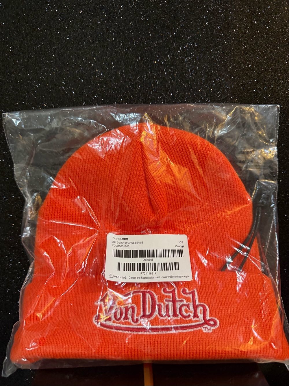 Von Dutch beanie